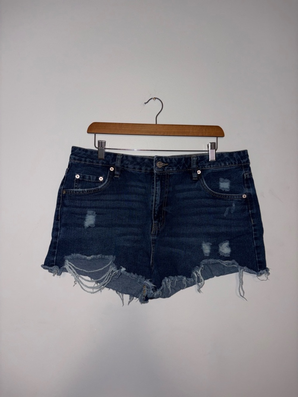 Aeropostale ~ Distressed Jean Shorts